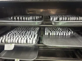 니들 파이프 건조 공정