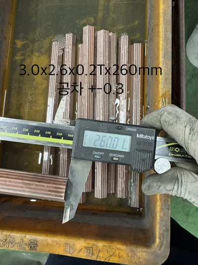 sus tube(pipe) 절단